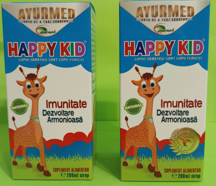 SIROP HAPPY KID, 2-14 ani, 200ml, Ayurmed la Nana Plafar [5]