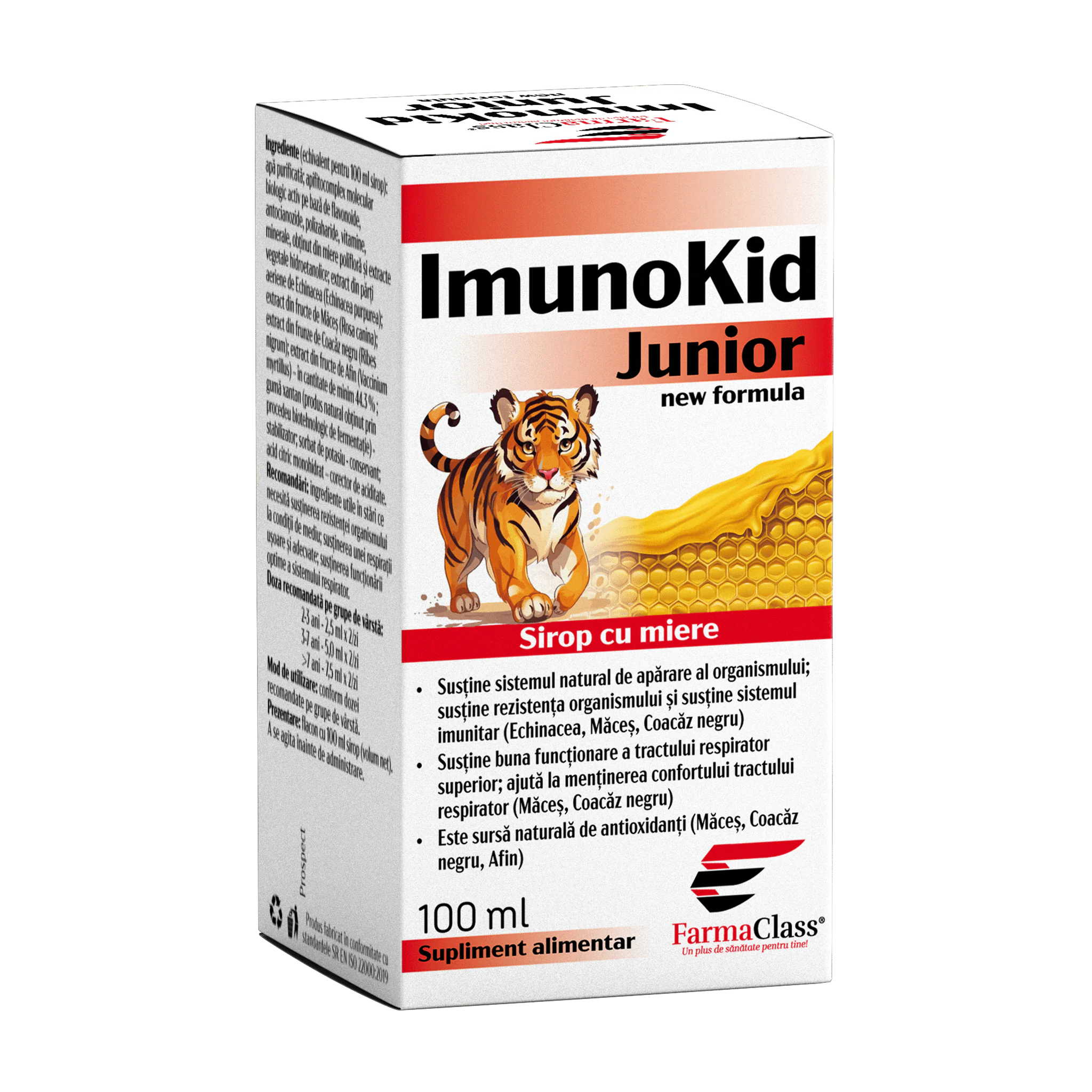SIROP IMUNOKID JUNIOR NEW FORMULA 100ML, FarmaClass la Nana Plafar [1]