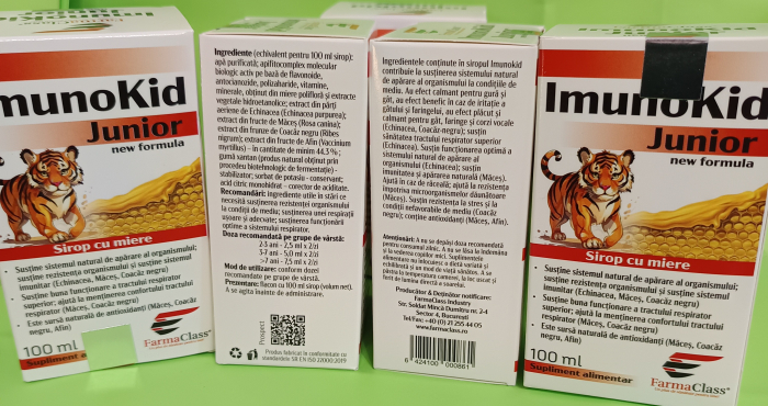 SIROP IMUNOKID JUNIOR NEW FORMULA 100ML, FarmaClass la Nana Plafar [3]