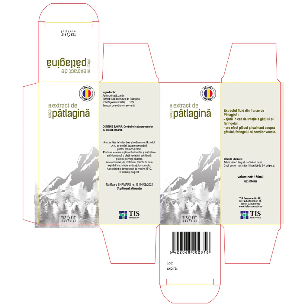 SIROP TISOFIT cu extracte 150 ml TIS Farmaceutic la Nana Plafar [8]