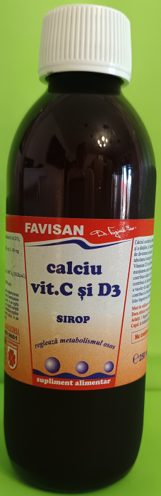 SIROP VITAMINE SI MINERALE 250ml Favisan la Nana Plafar [6]