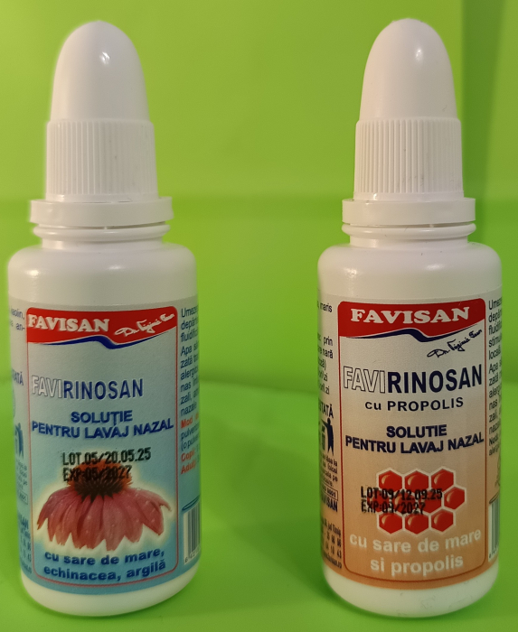 SOLUTIE PENTRU LAVAJ NAZAL Favirinosan, 30ml - Favisan la Nana Plafar [3]