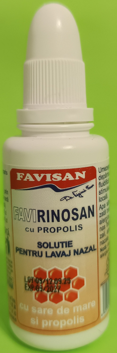 SOLUTIE PENTRU LAVAJ NAZAL Favirinosan, 30ml - Favisan la Nana Plafar [5]