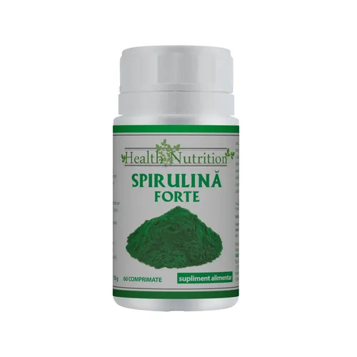 SPIRULINA Forte 500mg, 60 comprimate, Health Nutrition [1]