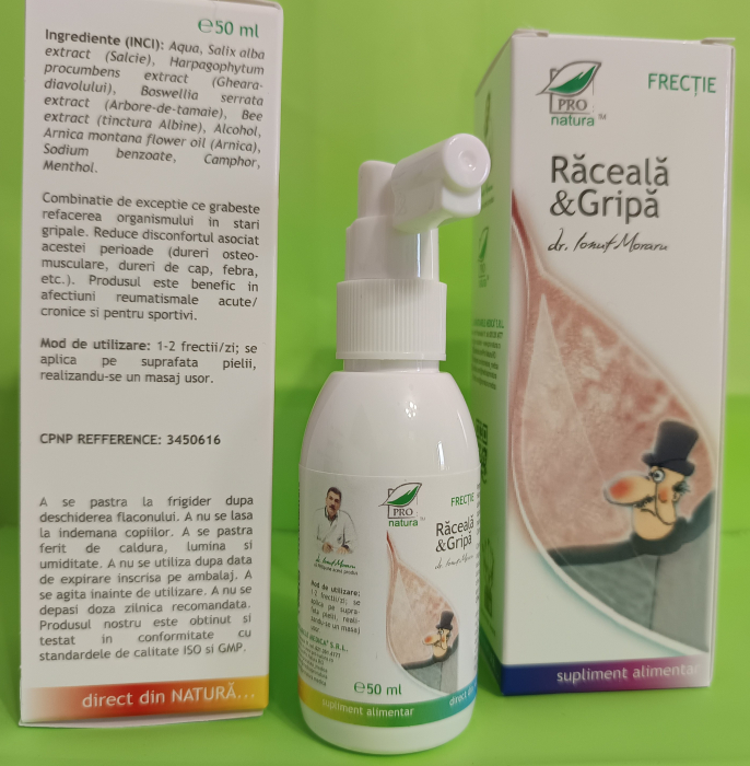 SPRAY FRECTIE RACEALA & GRIPA Pro Natura Medica la Nana Plafar [2]