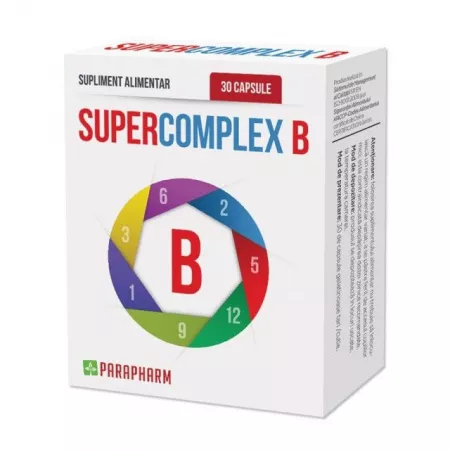 Super Complex B, 30 capsule, Parapharm [1]