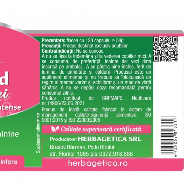 SUPERFECUND Herbagetica 120 Capsule la Nana Plafar [3]