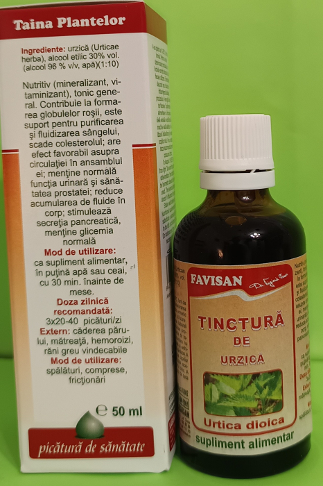 TINCTURI  SIMPLE 50 ML FAVISAN la Nana Plafar [4]