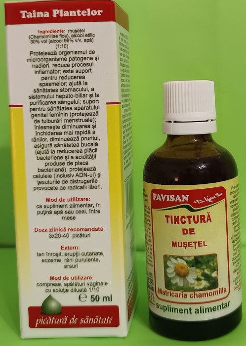 TINCTURI  SIMPLE 50 ML FAVISAN la Nana Plafar [5]