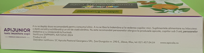Tonic Imunitate ApiJunior fiole, Albina Carpatina la Nana Plafar [6]