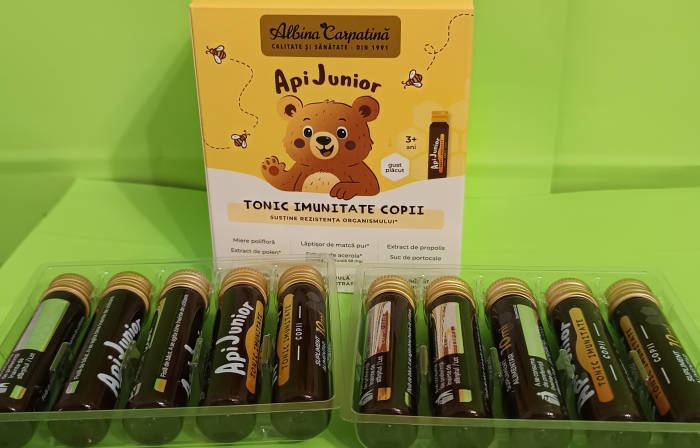 Tonic Imunitate ApiJunior fiole, Albina Carpatina la Nana Plafar [4]