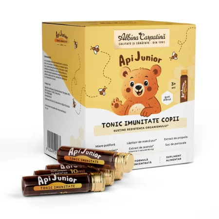 Tonic Imunitate ApiJunior fiole, Albina Carpatina la Nana Plafar [3]