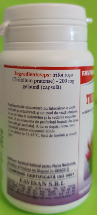 Trifoi rosu, 70 capsule, Favisan [3]