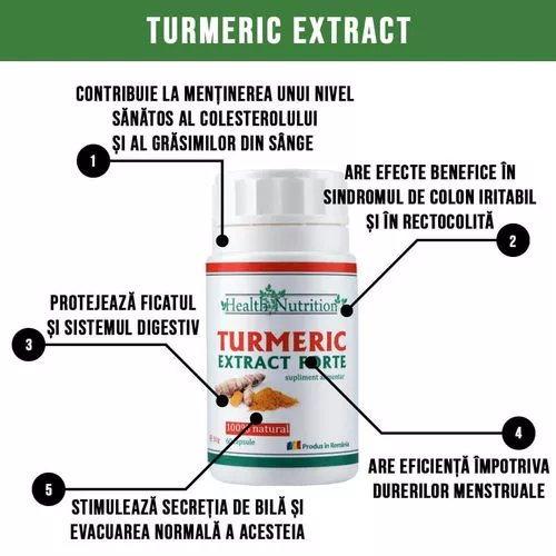 TURMERIC  Extract Forte 370mg, Health Nutrition [2]