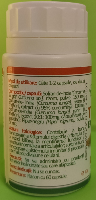 TURMERIC  Extract Forte 370mg, Health Nutrition [5]