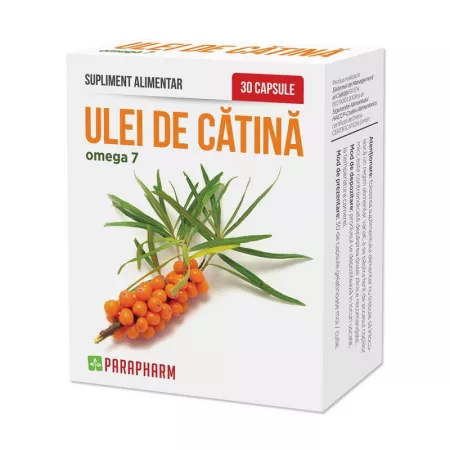 ULEI de CATINA OMEGA 7, 30 capsule, Parapharm [1]