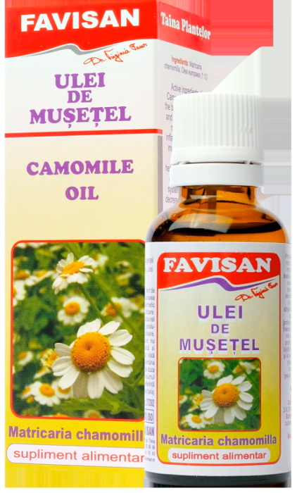 ULEI  de: CATINA, SUNATOARE, MUSETEL, GALBENELE, TATANEASA, 30ML Favisan la Nana Plafar [5]