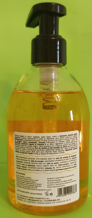 Ulei de corp bronzant pentru plaja, 250 ml, Techir la Nana Plafar [3]