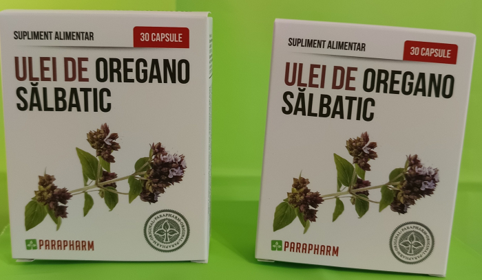 ULEI de OREGANO SALBATIC ANTIBIOTIC NATURAL, 30 capsule, Parapharm [4]