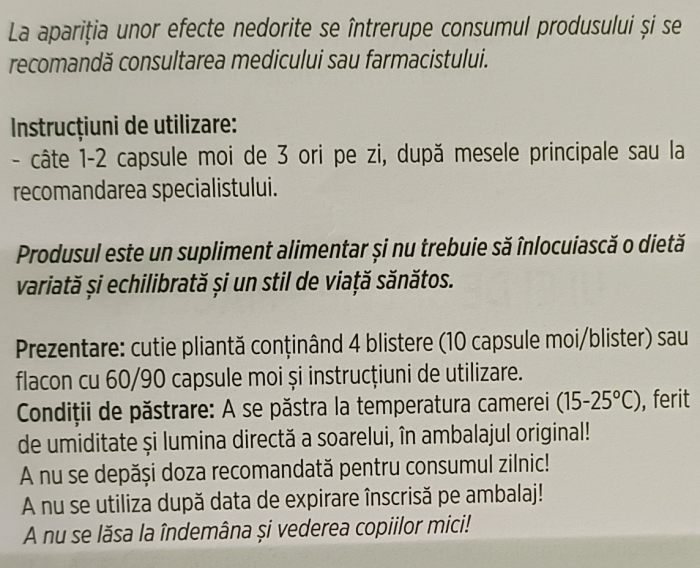 ULEI DE SALVIE MACERAT capsule moi, Hofigal la Nana Plafar [3]