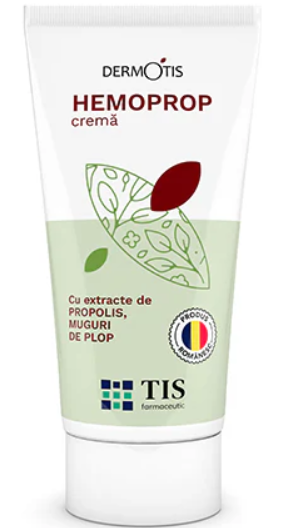 UNGUENT ANTIHEMOROIDAL HEMOPLOP, CREMA HERMOPROP, Tis Farmaceutic la Nana Plafar [3]