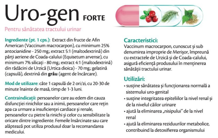 Uro-gen Forte 30 capsule Rotta Natura la Nana Plafar [2]