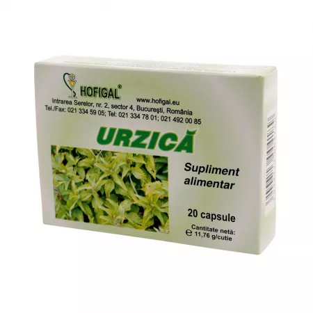 URZICA 400mg, 20 capsule, Hofigal [2]