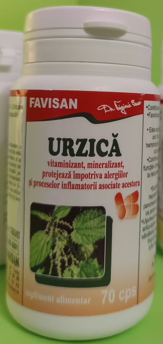 URZICA, 70 capsule - FAVISAN  la Nana Plafar [3]
