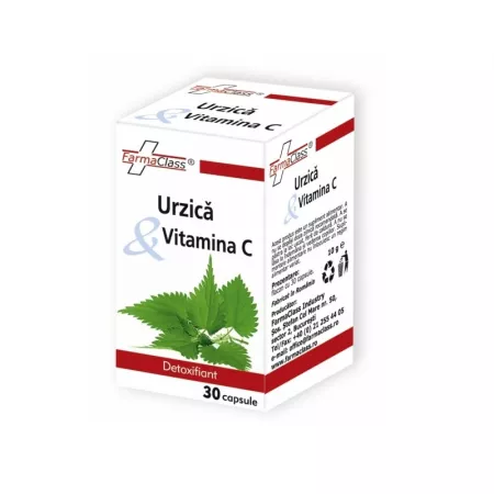 URZICA si VITAMINAC, 30 capsule, FarmaClass [1]