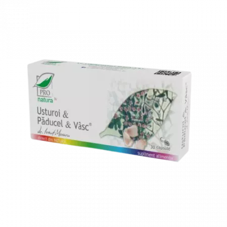 Usturoi Paducel si Vasc, 150mg,  ProNatura Medica [1]