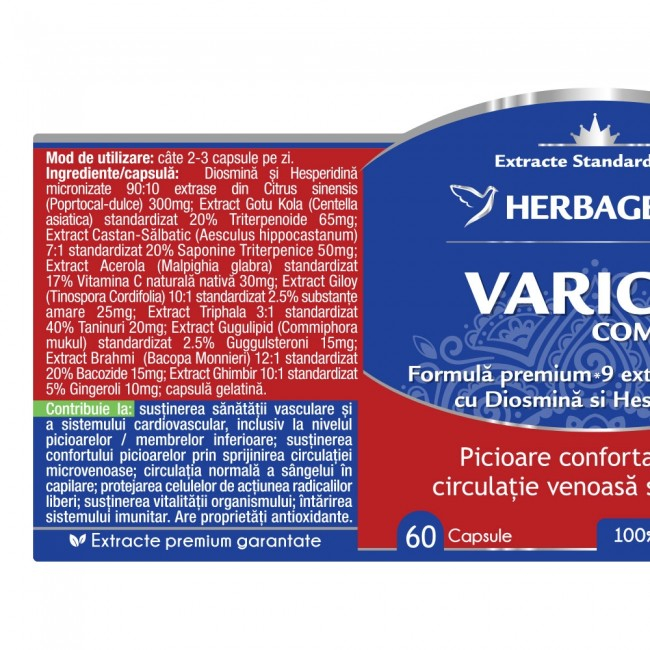 VARICIN COMPLEX, Herbagetica [4]