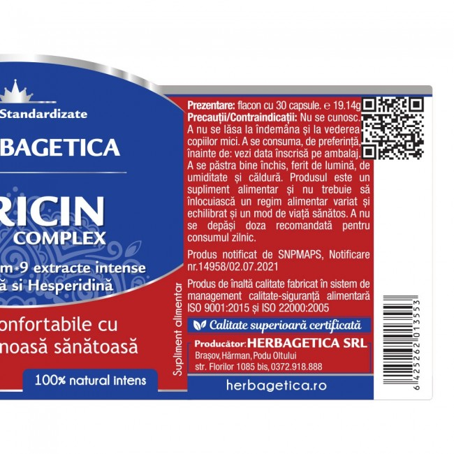 VARICIN COMPLEX, Herbagetica [3]