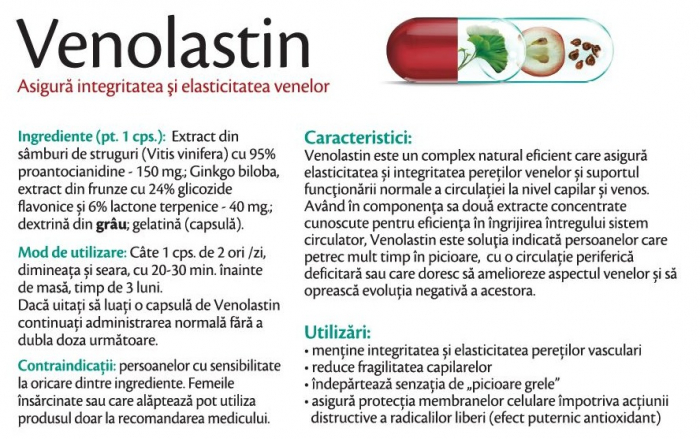 VENOLASTIN, 30 capsule Rotta Natura [2]