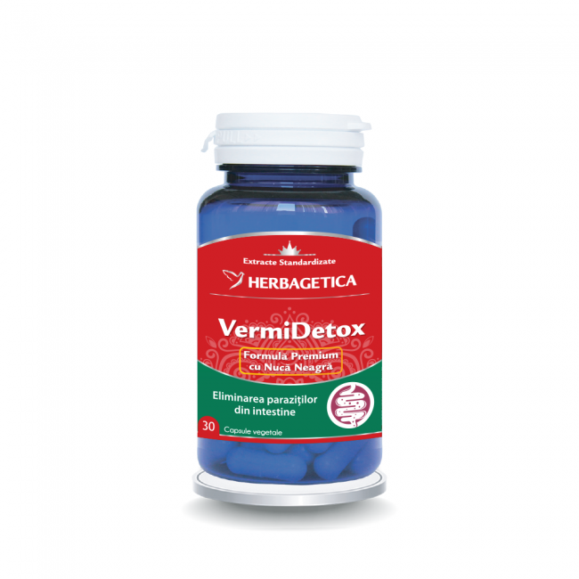 VERMIDETOX Extract Nuca Neagra 100mg, Herbagetica [1]