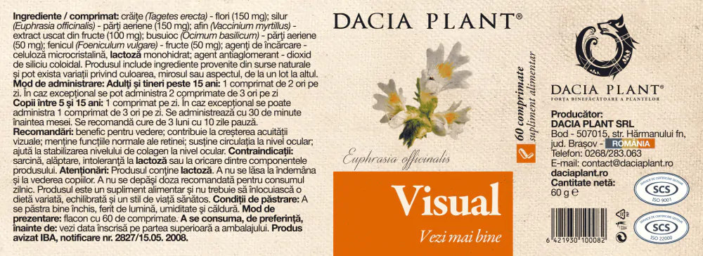 VISUAL SANATATEA OCHILOR, Dacia Plant [2]