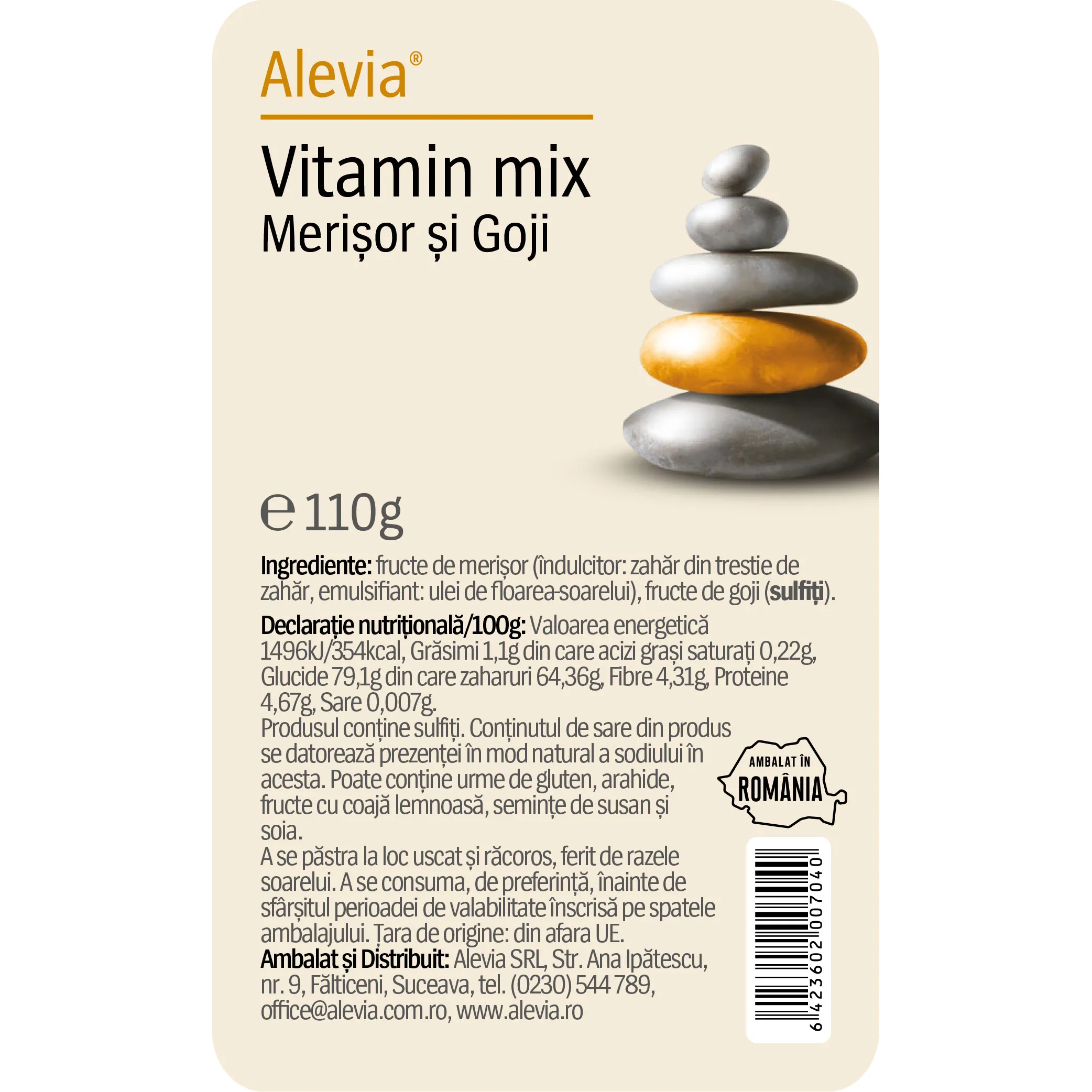 Vitamin Mix Merisor și Goji, Alevia la Nana Plafar [2]