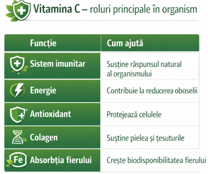 VITAMINA C 1000mg Alevia la Nana Plafar [5]