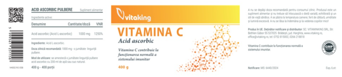 Vitamina C cristalizata, Vitaking [2]