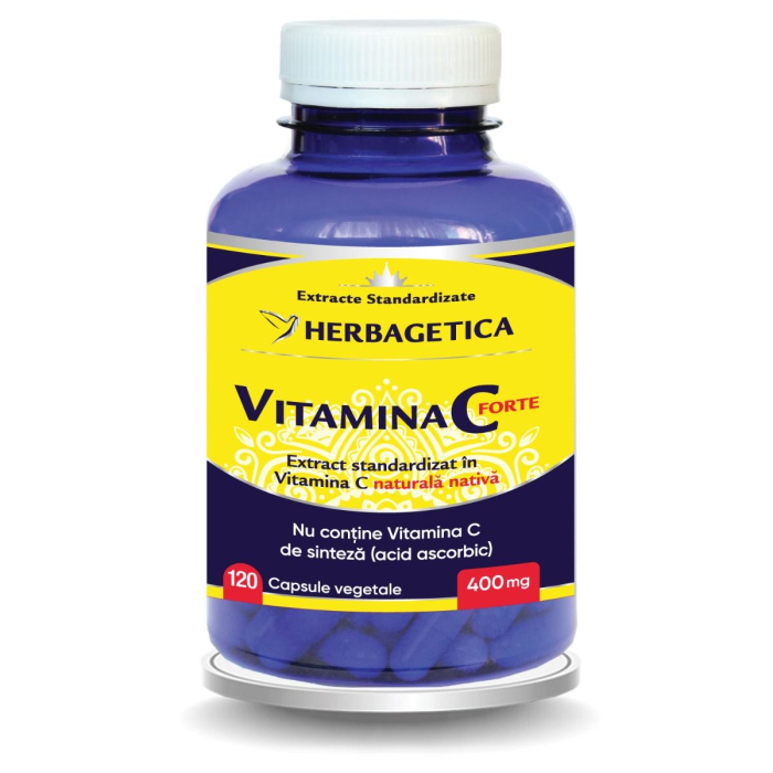 VITAMINA  C Forte, 400 mg, capsule, Herbagetica la Nana Plafar [5]