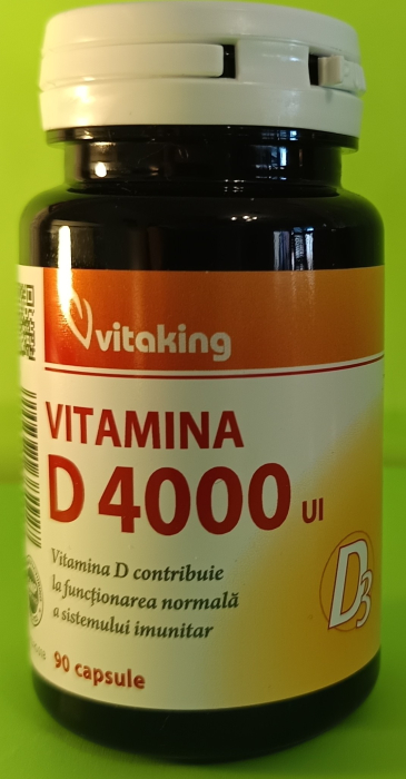 VITAMINA D3, capsule Vitaking [3]