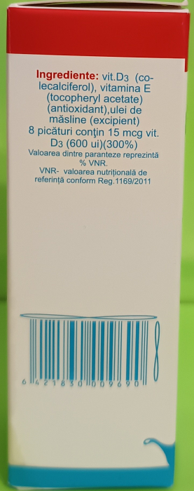VITAMINA D3, copii 1-12 ani, 30 ml, favisan la Nana Plafar [4]