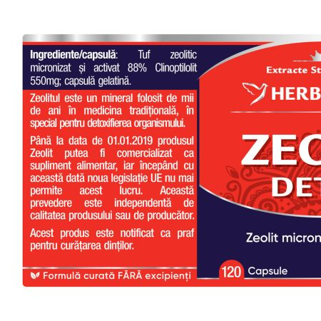ZEOLIT DETOX, Herbagetica la nana plafar [2]