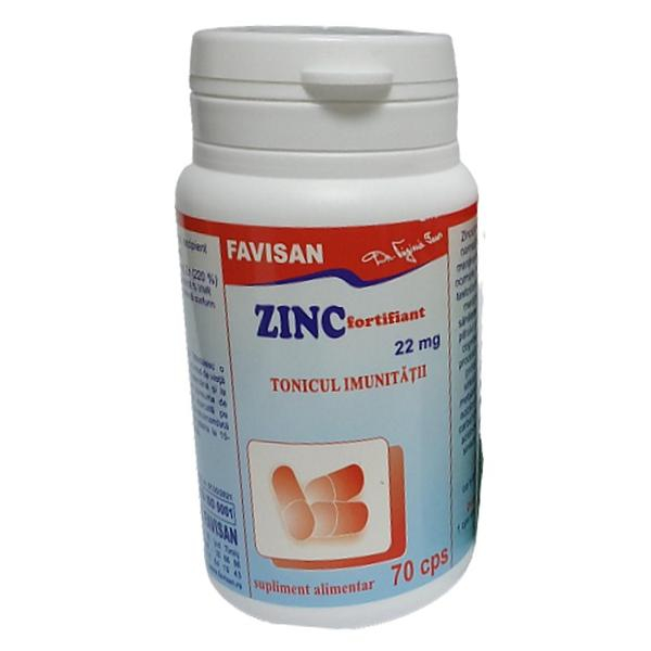 Zinc Fortifiant 22 mg Favisan, 70 capsule [1]