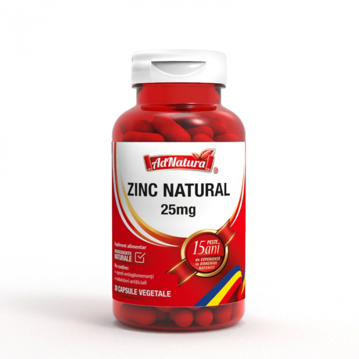 ZINC NATURAL 25 mg, AdNatura [1]