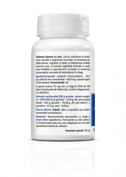 ZINC Sulfate 25 mg, Zenyth [2]