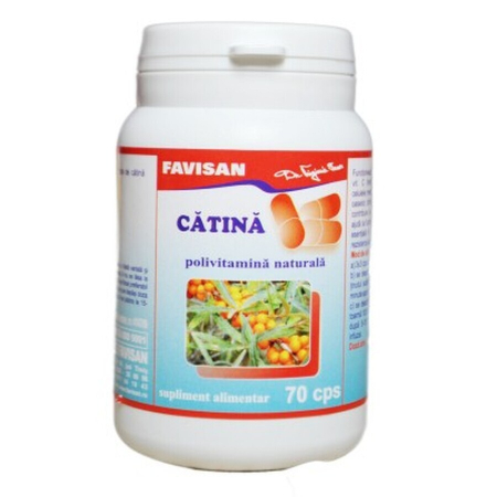 frumusete - CATINA, 70 capsule, polivitamina naturala, Favisan