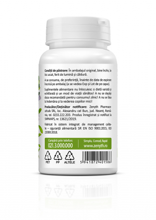 Bacopa monnieri, 30 capsule vegetale, Zenyth la Nana Plafar [2]