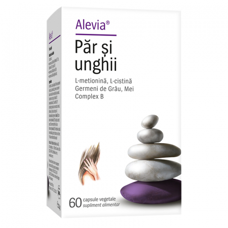 frumusete - PAR si UNGHII, 60 capsule vegetale, Alevia