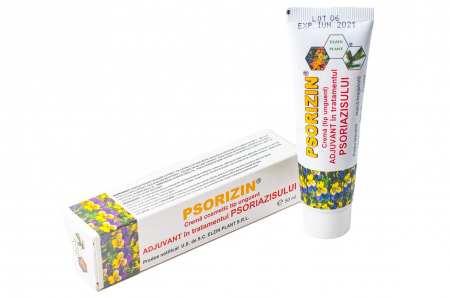 psoriazis, pitiriazis verzicolor, - Crema ingrijire piele PSORIZIN, 50 ML