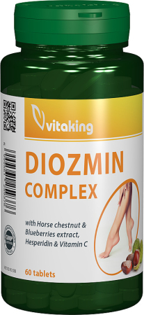 sistemul CIRCULATOR - DIOSMINA COMPLEX pentru Circulatia sanguina, 60 comprimate, Vitaking